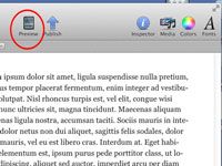 Comment prévisualiser votre e-livre dans iBooks Author