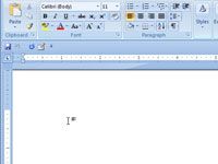 Comment imprimer une page spécifique dans un document Word 2007