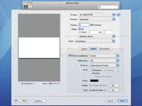 Photographie - Comment imprimer des contacts à partir du carnet d'adresses de Mac OS X Snow Leopard