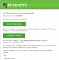 Comment vous inscrire à un compte Evernote gratuitement