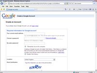 Comment enregistrer un compte Google
