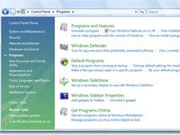 Photographie - Comment supprimer un correctif de Windows dans Windows Vista