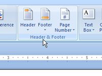 Comment faire pour supprimer les numéros de page dans Word 2007