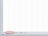Comment renommer une feuille de calcul Excel 2010