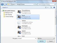 Comment faire pour restaurer des fichiers à partir d'une sauvegarde Windows 7