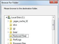 Comment faire pour restaurer des fichiers à partir d'une sauvegarde Windows 7