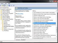 Comment faire pour restaurer la barre d'outils de lancement rapide pour la barre des tâches dans Windows 7
