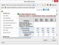 Photographie - Comment exécuter une requête Web dans Excel