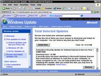 Comment faire pour exécuter la mise à jour de Windows dans Windows XP