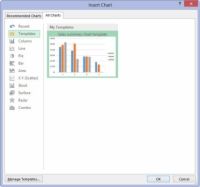 Comment enregistrer un tableau personnalisé comme un modèle Excel 2013