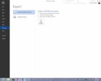 Comment enregistrer un fichier Office 2013 au format pdf