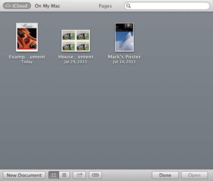 Photographie - Comment enregistrer et documents icloud ouvertes sur votre iMac