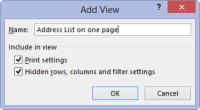 Comment enregistrer des vues personnalisées d'une feuille de calcul Excel 2,013