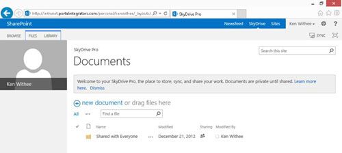 Photographie - Comment enregistrer des documents dans SharePoint avec SkyDrive