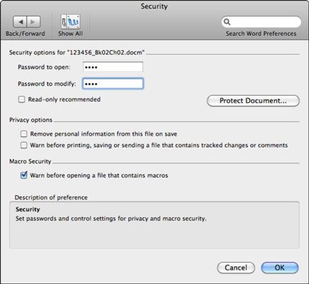 Photographie - Comment enregistrer des documents Word dans Office 2011 pour Mac