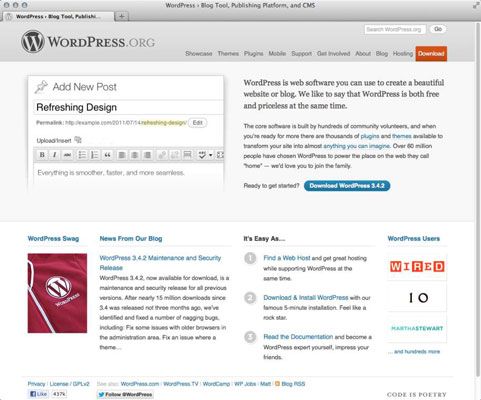 Photographie - Comment auto-héberger vos blogs avec wordpress.org