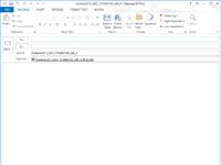 Comment envoyer un fichier dans Outlook 2,013