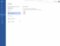 Comment envoyer un fichier via Outlook 2013
