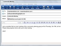 Comment envoyer un e-mail attachment dans Windows Mail