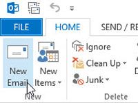 Comment envoyer des pièces jointes dans Outlook 2,013