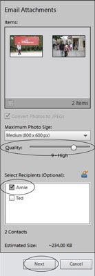 Comment envoyer des photos mail avec photoshop elements 11