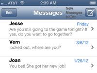 Comment envoyer des messages texte sur votre iPhone 5