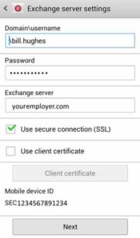 Comment configurer un compte e-mail d'entreprise sur votre Samsung Galaxy S 4