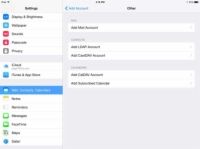 Comment mettre en place un compte de messagerie POP3 sur votre iPad