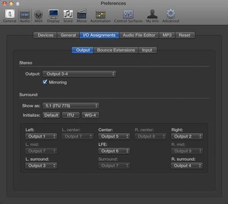 Photographie - Comment mettre en place de multiples mixages de Logic Pro X