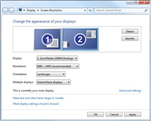 Photographie - Comment mettre en place plusieurs moniteurs avec Windows 7