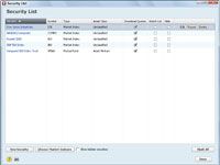 Comment mettre en place des listes de sécurité dans Quicken 2013