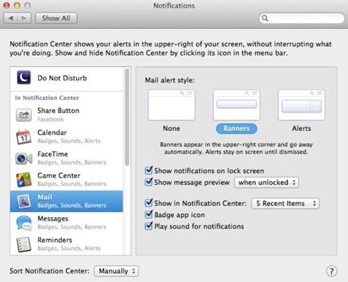 Photographie - Comment définir des notifications les préférences de votre MacBook