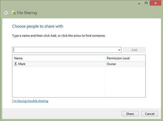 Photographie - Comment partager des dossiers et des documents sur un réseau Windows 8
