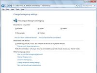 Comment partager des dossiers et des fichiers dans un réseau Windows 7 groupe résidentiel