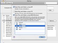 Comment partager des fichiers avec les ordinateurs Windows Mac