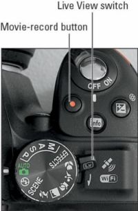 Photographie - Comment tourner des films en utilisant les paramètres par défaut sur votre D5300 Nikon