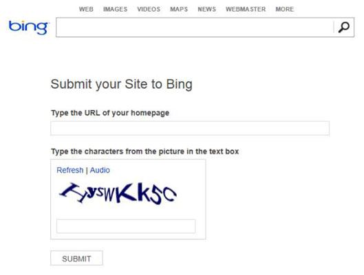 Photographie - Comment soumettre votre magasin ebay URL à Bing et Yahoo!