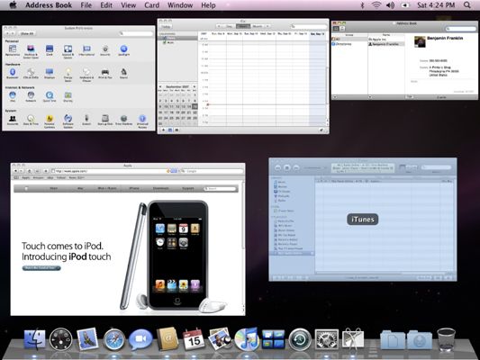 Photographie - Comment basculer entre les applications avec Mac OS X Snow Leopard