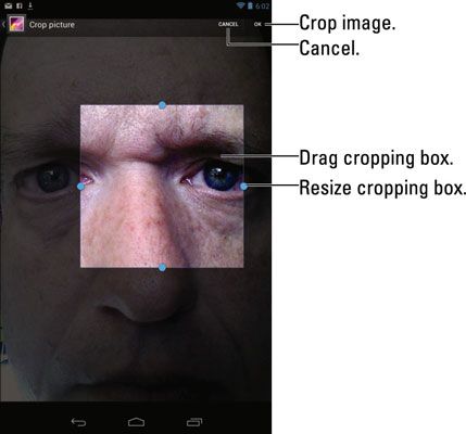 Photographie - Comment prendre une photo d'un contact sur votre Nexus 7
