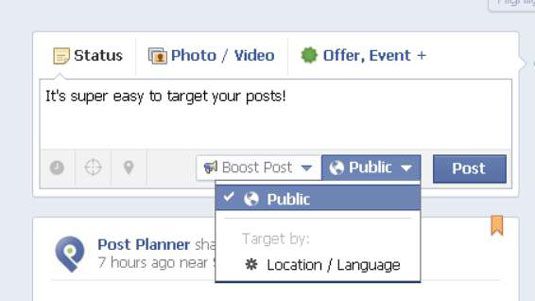 Photographie - Comment cibler les mises à jour sur votre page d'entreprise Facebook