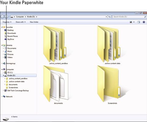 Photographie - Comment transférer des fichiers depuis votre ordinateur vers votre Kindle paperwhite