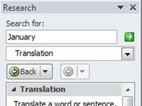 Comment traduire le texte dans Excel 2010