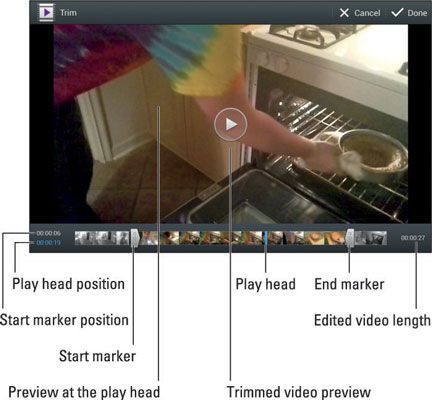 Photographie - Comment découper une vidéo sur votre tablette Android