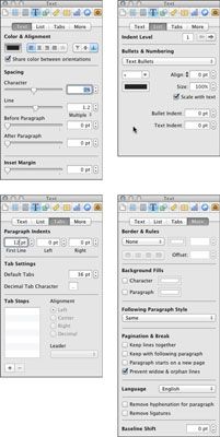 Photographie - Comment modifier l'espacement de texte et la position dans iBooks Author