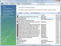 Comment désinstaller des programmes sous Windows Vista
