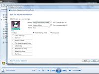 Comment mettre à jour et les balises de chansons correctes dans windows media player 12