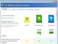 Comment mettre à niveau vers une meilleure version de Windows 7 sur un netbook