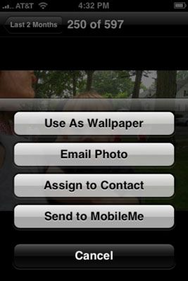 Photographie - Comment utiliser une image comme fond d'écran sur votre iPhone