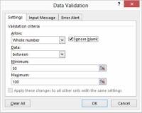 Photographie - Comment utiliser la validation de données pour conserver les données Excel propre