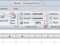 Comment utiliser Excel 2007's scale to fit printing options